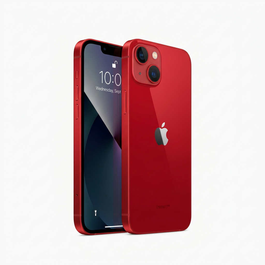 Apple iPhone 13 Mini Red front view