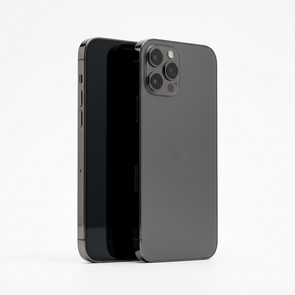 Apple iPhone 12 Pro Graphite front view