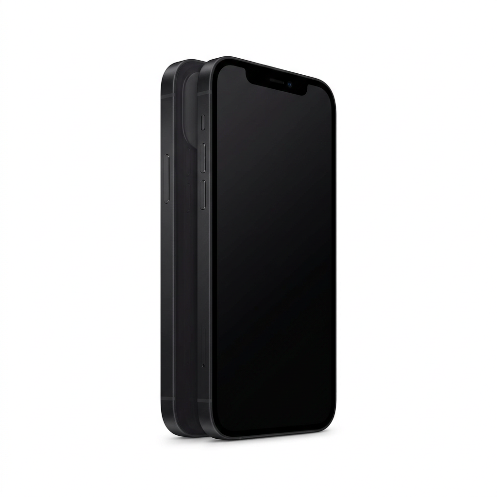 Apple iPhone 12 Black front view