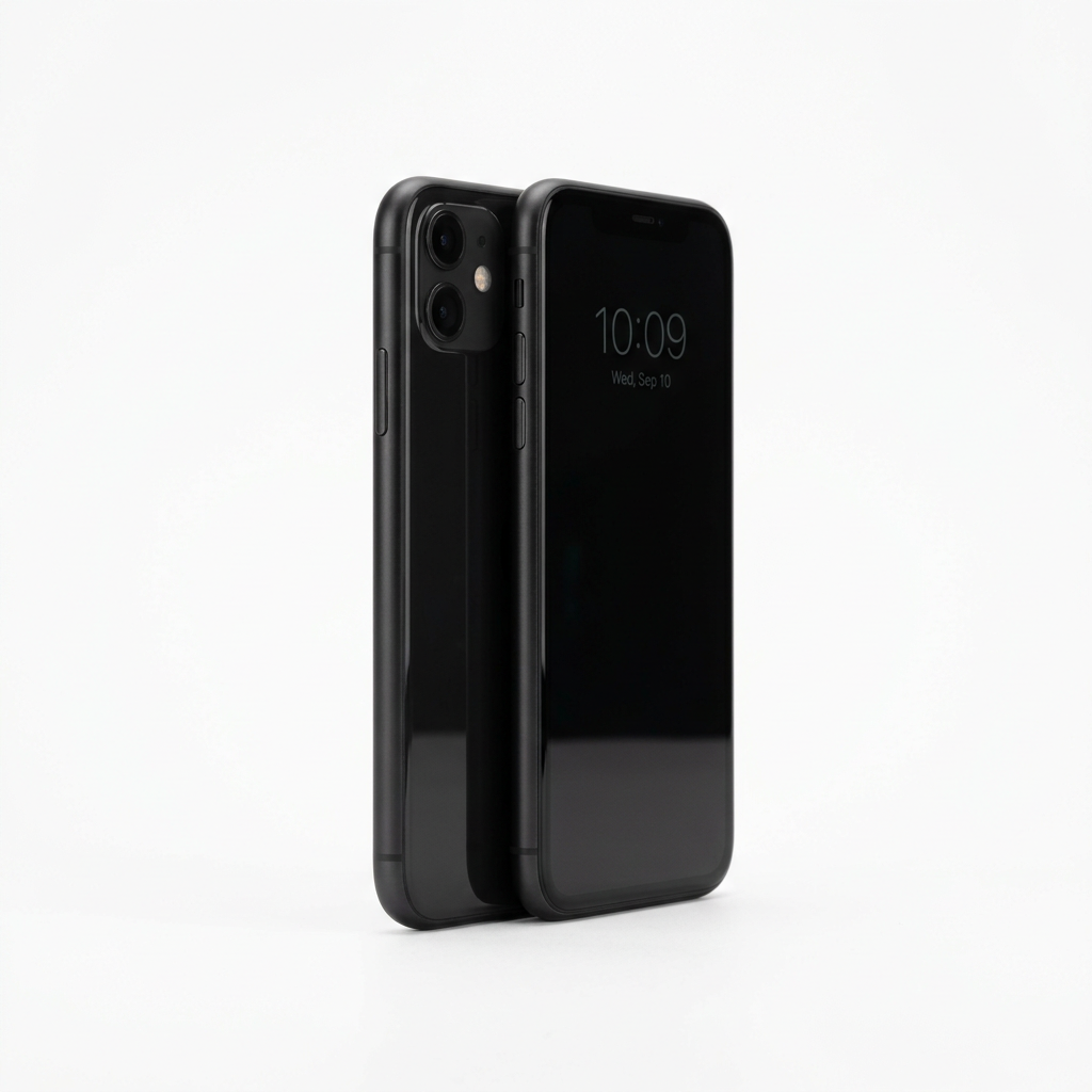 Apple iPhone 11 Black front view