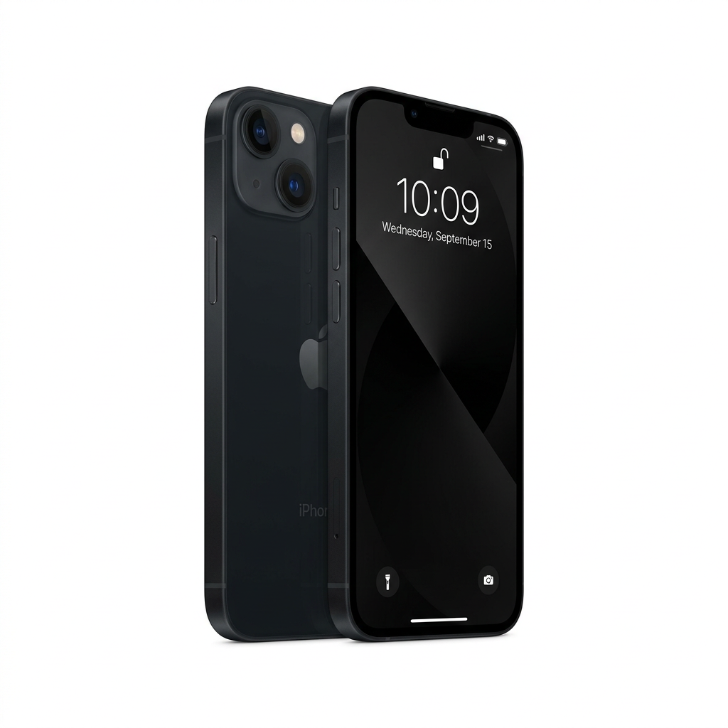 Apple iPhone 13 Black front view