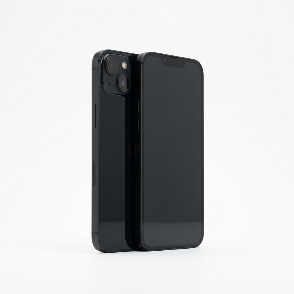Apple iPhone 14 Black front view