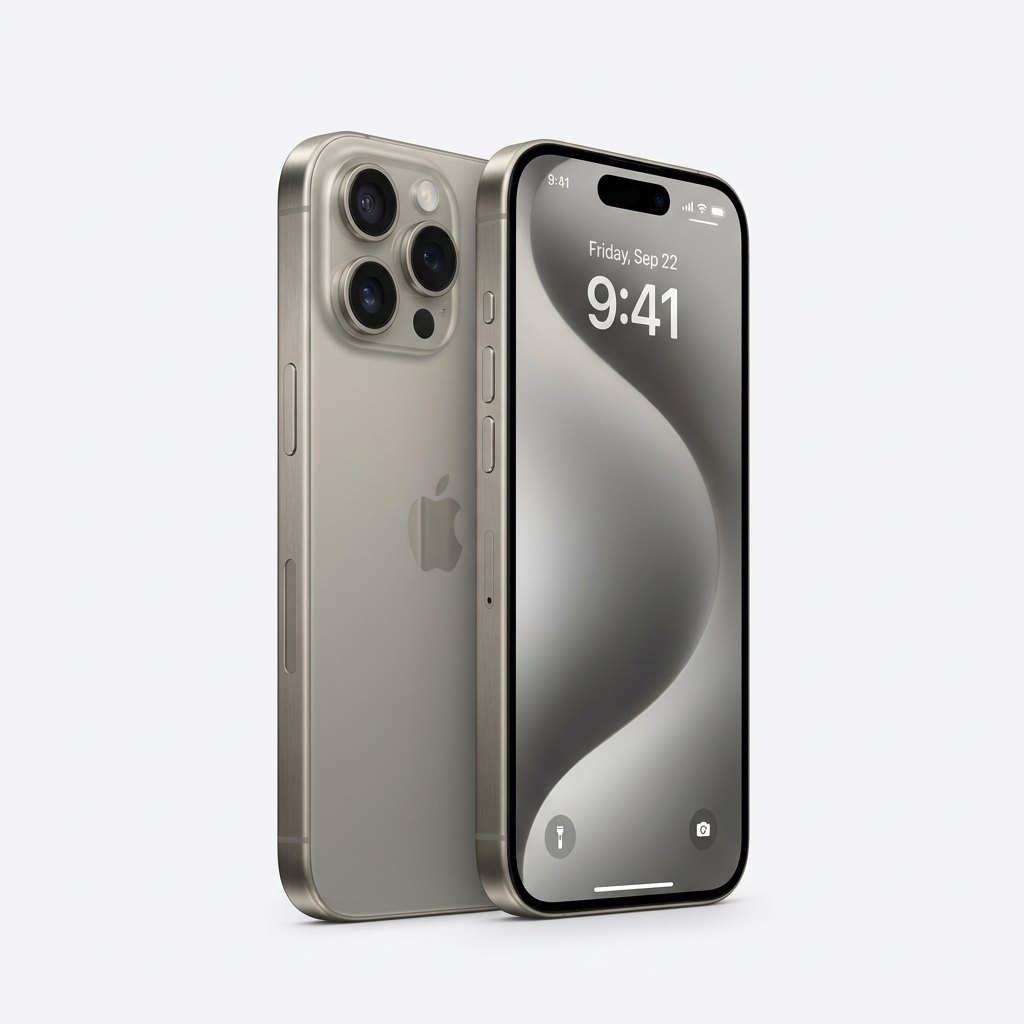 iPhone 15 Pro Max Natural Titanium