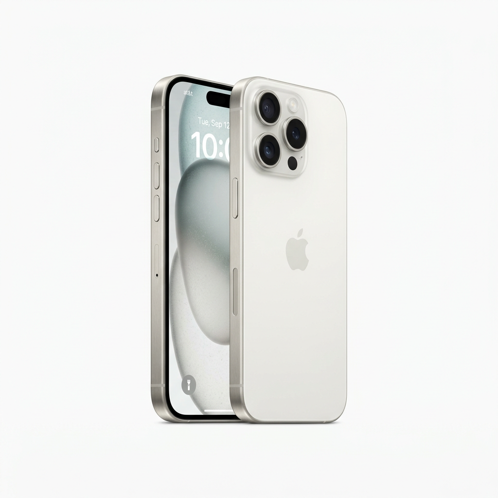 iPhone 15 Pro Max White Titanium