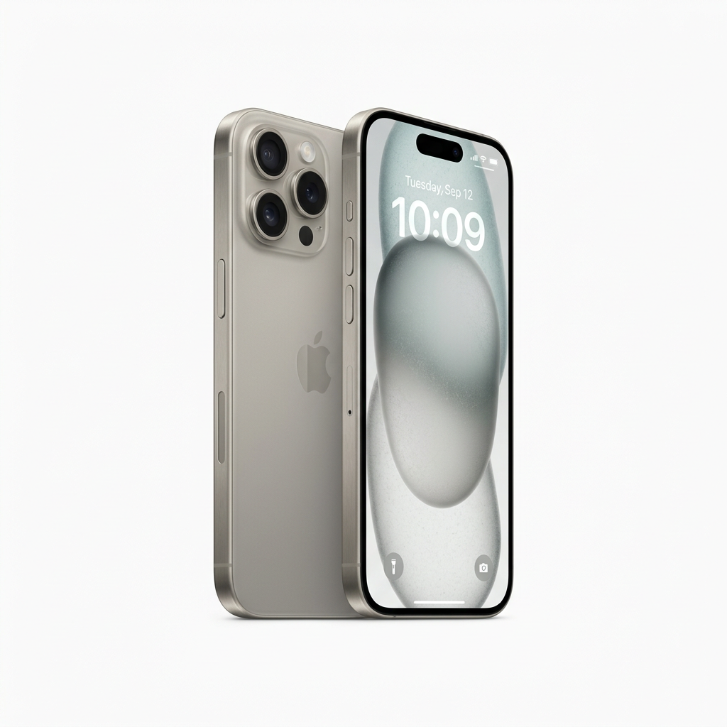 iPhone 15 Pro Natural Titanium