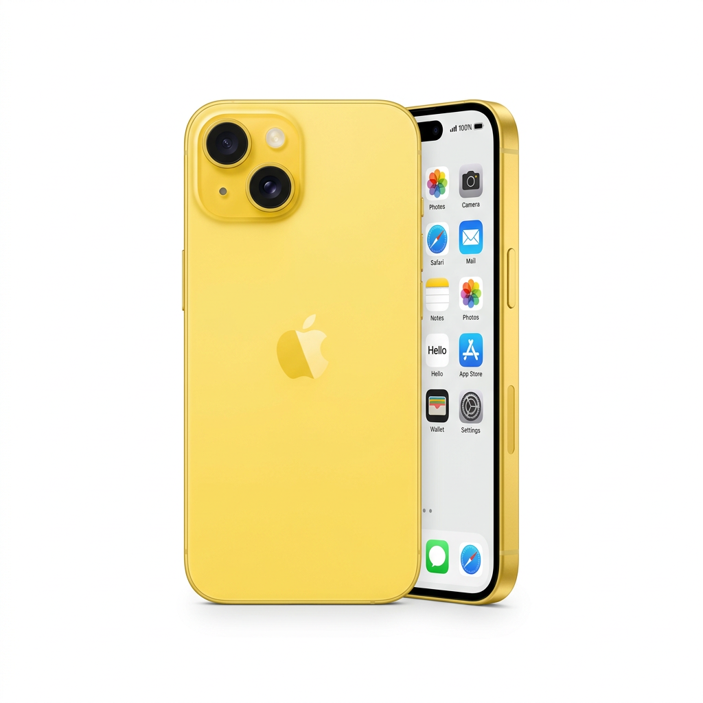 iPhone 15 Yellow