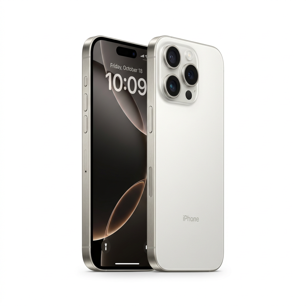 iPhone 16 Pro Max White Titanium