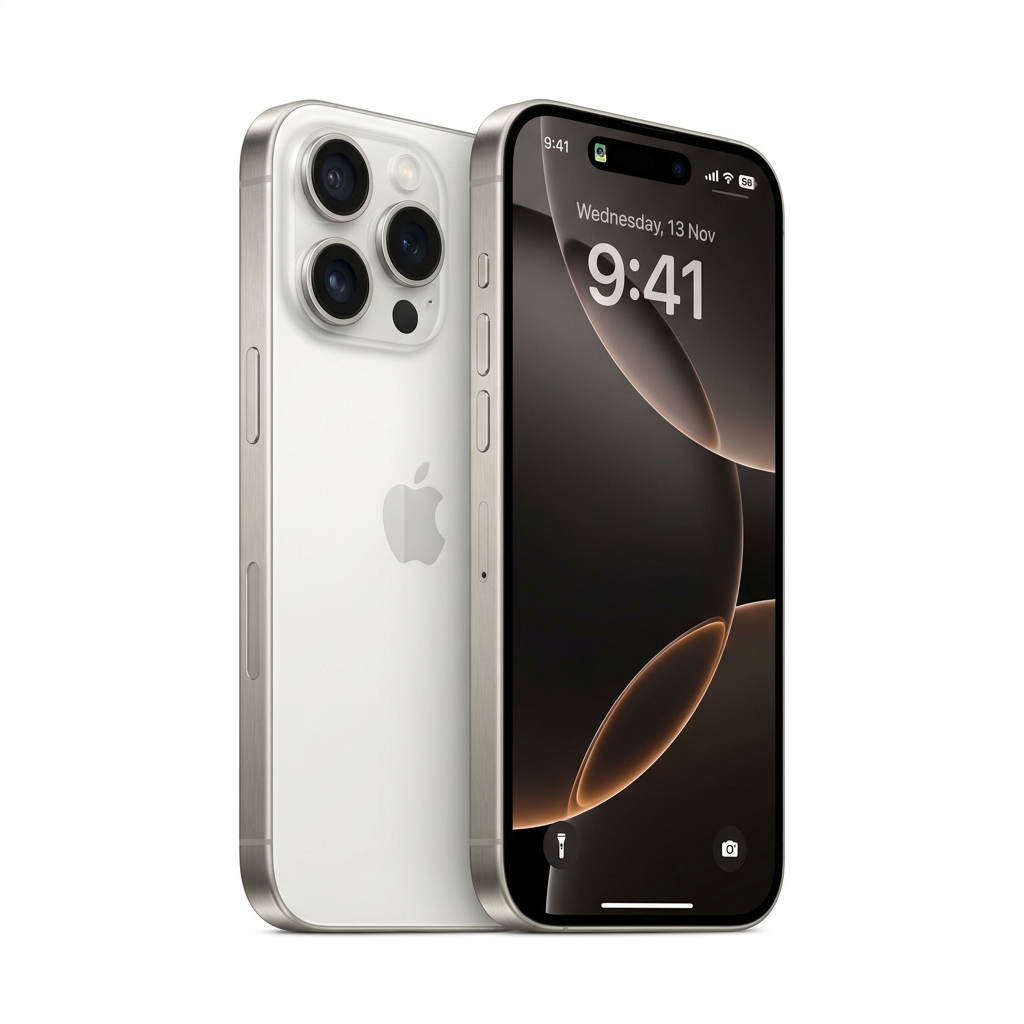 iPhone 16 Pro White Titanium